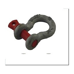 Manille lyre haute résistance acier galvanisé D. 13 mm.