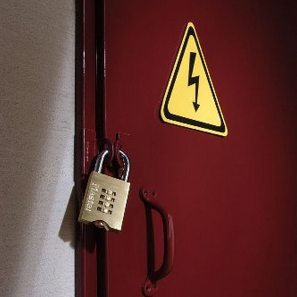 Cadenas à combinaison programmable laiton massif 50mm anse d.10xh.32mm