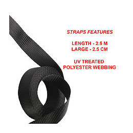 Sangle à cliquet certifiée L.250xl.2.5m