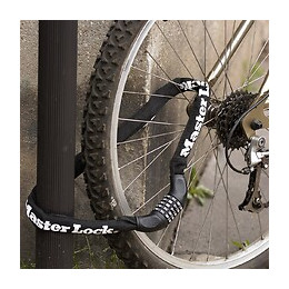 Chaîne antivol vélo à combinaison programmable L.90xd.1cm