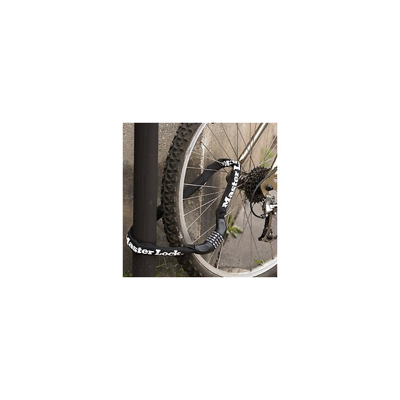 Chaîne antivol vélo à combinaison programmable L.90xd.1cm