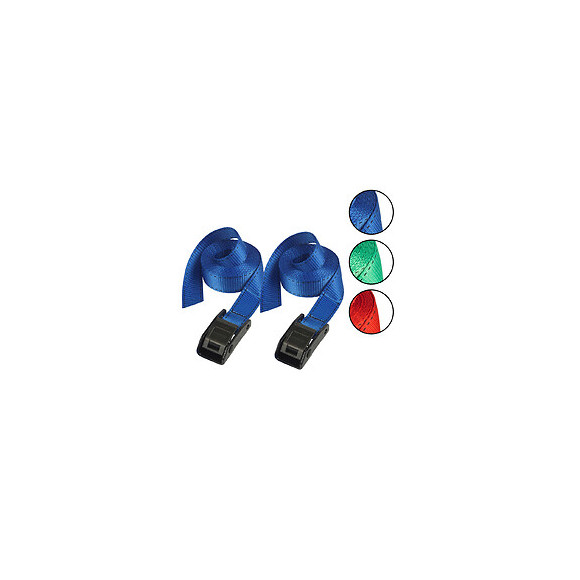 2 sangles d'arrimage à griffes