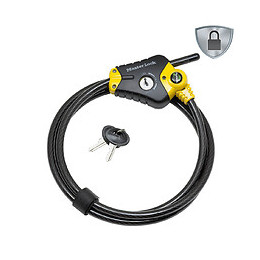 Câble antivol ajustable 3 positions à clés
