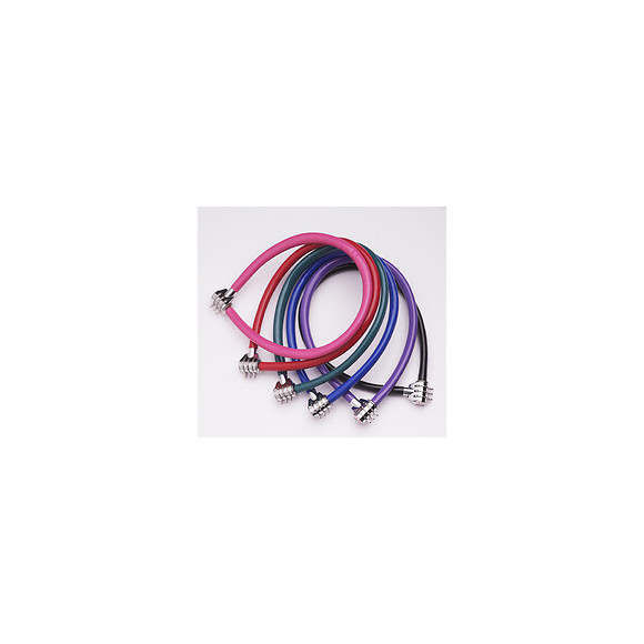 Cable antivol vélo à combinaison L.55xd.0,6cm
