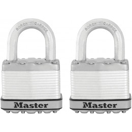 2 cadenas Excell 50mm anti-intempéries et anse octogonale