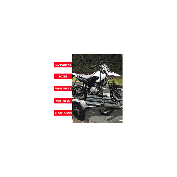 Sangle d'arrimage à cliquet rétractable L.300xl.2.5cm