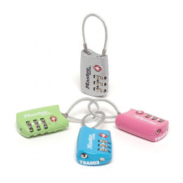 Cadenas 30mm avec câble flexible à combinaison