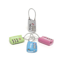 Cadenas 30mm avec câble flexible à combinaison