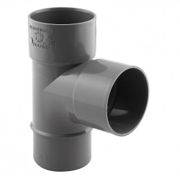 Culotte PVC évacuation 87° mâle/femelle D.50