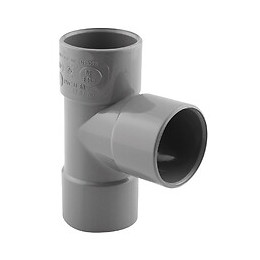 Culotte PVC évacuation 87° femelle/femelle D.32