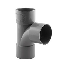 Culotte PVC évacuation 87° femelle/femelle D.40