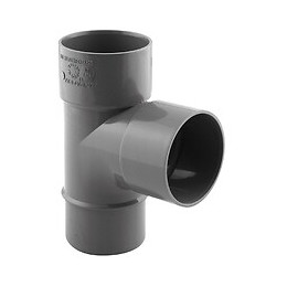 Culotte PVC évacuation 87° mâle/femelle D.50