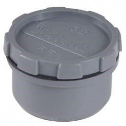 Bouchon de dégorgement pvc à coller m diamètre 125 nicoll