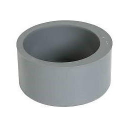 Tampon de réduction pvc à coller diamètre m125/f100 mm nicoll
