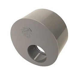 Tampon de réduction pvc à coller diamètre m100/f40 mm nicoll