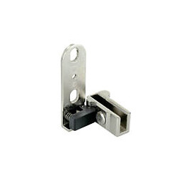 Pivot à loqueteau pour porte en verre - 2 pièces