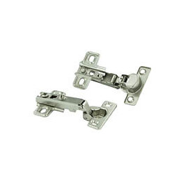 Charnière invisible d.26mm - 90° - pose en applique - 4 pièces