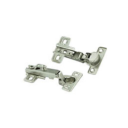 Charnière invisible d.26mm - 90° - pose en applique - 4 pièces