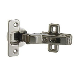 Charnière invisible amortisseur d.35mm - 1/2 recouv - 2 pièces