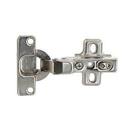 Charnière invisible amortisseur d.35mm - 1/2 recouv - 2 pièces