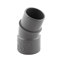 Coude PVC évacuation 20° mâle/femelle D.32