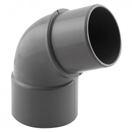 Coude PVC évacuation 67° mâle/femelle D.40