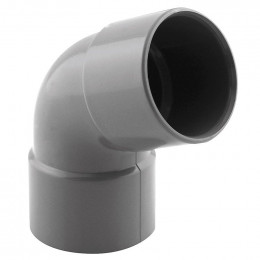 Coude PVC évacuation 67° femelle/femelle D.32