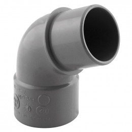 Coude PVC évacuation 67° mâle/femelle D.32