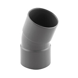 Coude PVC évacuation 20° femelle/femelle D.40