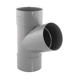 Culotte PVC évacuation 67° femelle/femelle D.100