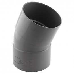 Coude PVC évacuation 20° femelle/femelle D.100