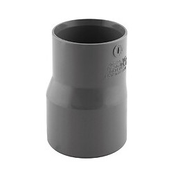 Réduction excentrée PVC évacuation mâle/femelle D.50x40