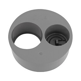Tampon de réduction PVC double operculé D.100x50/40