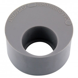 Tampon de réduction PVC évacuation D.80x40