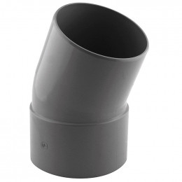 Coude PVC évacuation 20° mâle/femelle D.100