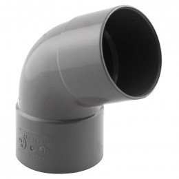 Coude PVC évacuation 67° femelle/femelle D.50