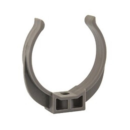 Collier de fixation lyre PVC évacuation D.50