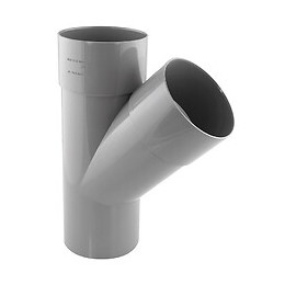 Culotte PVC évacuation 45° mâle/femelle D.100