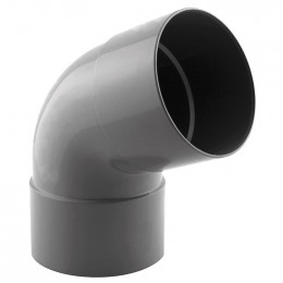 Coude PVC évacuation 67° femelle/femelle D.100