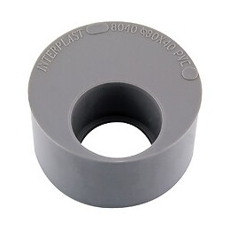 Tampon de réduction PVC évacuation D.80x40