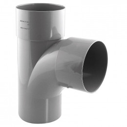 Culotte PVC évacuation 87° mâle/femelle D.100