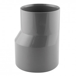 Réduction excentrée PVC mâle/femelle D.100x80