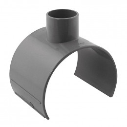 Selle de branchement PVC 90° mâle/femelle D.100-110x32