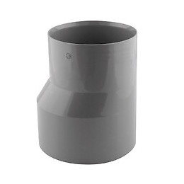 Réduction excentrée PVC mâle/femelle D.125x100