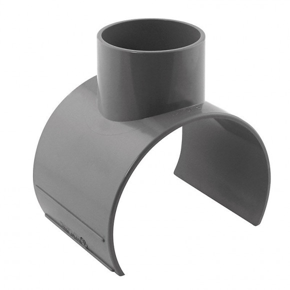 Selle de branchement PVC 90° mâle/femelle D.100-110x50