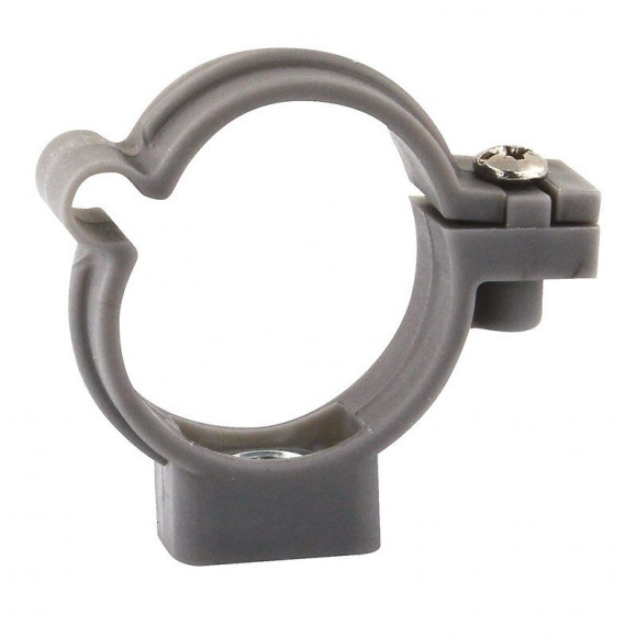 Collier de fixation charnière PVC évacuation D.32