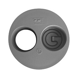 Tampon de réduction PVC double operculé D.100x40/40