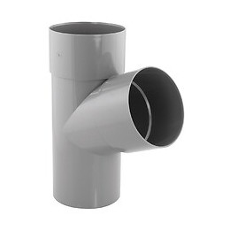 Culotte PVC évacuation 67° mâle/femelle D.80