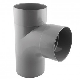 Culotte PVC évacuation 87° mâle/femelle D.125