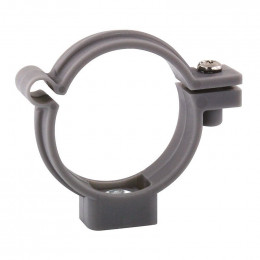Collier de fixation charnière PVC évacuation D.40
